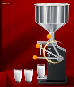 Honingolie Shampoo Roestvrijstalen Vulstof Verstelbare Fles Pot Handmatige Pasta Vloeibare Parfum Vulmachine - Product Image 4