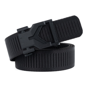 Cinturón Táctico para <span class=keywords><strong>Hombre</strong></span> de Alta Calidad EDC con Hebilla Metálica Ajustable de 125 cm y Liberación Rápida - Product Image 2