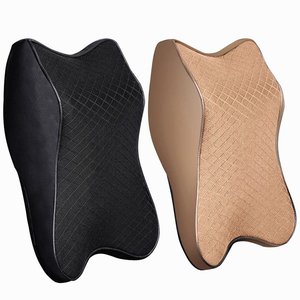 Almohada de Espuma Viscoelástica para Reposacabezas de Coche, Cojín de Asiento Transpirable y Ergonómico con Soporte Cervical para Viajes - Product Image 1