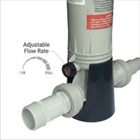Kit de distribution de chlore en ligne PCF01A puissant et de haute qualité pour piscine enterrée, 4,2 lb (0,97 kg), en caoutchouc et ABS écologiques