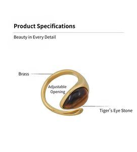 Precio competitivo Anillos de joyería de lujo de calidad superior Anillos vintage franceses para mujeres - Product Image 5