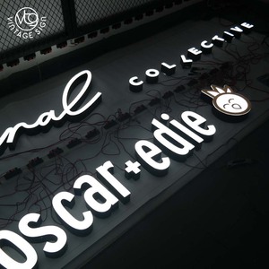 Letras de Neón Personalizadas para Exteriores con Iluminación LED, Letreros Comerciales con Letras en Canal para Edificios, Disponibles en Línea Cerca de Mí - Product Image 6