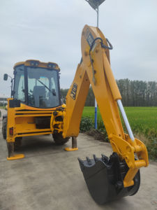 Cargadora de Ruedas <span class=keywords><strong>Mini</strong></span> 4x4 JCB 4CX 3CX 1CX 420F de <span class=keywords><strong>Segunda</strong></span> <span class=keywords><strong>Mano</strong></span>, Retroexcavadora 420 de Calidad <span class=keywords><strong>con</strong></span> Motor y Componentes Centrales de Bomba - Product Image 3