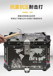 Maleta Trasera para Motocicleta TORST, Impermeable, de Aleación de Aluminio, con Capacidad de 45L, para la Serie Benda <span class=keywords><strong>WX</strong></span>, con Diseño Elegante - Product Image 6