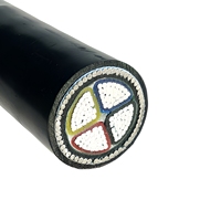 Câble d'alimentation blindé A2XFY/2XFY-A2XWY/2XWY Cu/Al/XLPE avec armure en fil d'acier 240 mm² 4 conducteurs