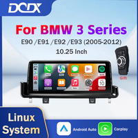 Écran Linux pour BMW Série 3 E90 E91 E92, CarPlay sans fil, lecteur multimédia vidéo, Android Auto, autoradio Bluetooth, moniteur