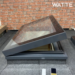 Fenêtre à ouverture automatique en aluminium haute résistance, à montage supérieur, isolation thermique moderne, installation facile pour l'intérieur des villas - Product Image 1