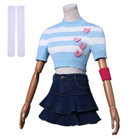 Disfraz de Cosplay para Mujer Adulta, Estilo Anime Bidimensional, para Halloween, Uso Diario, Juego de Rol, Mágico, Inspirado en Películas y Series de TV