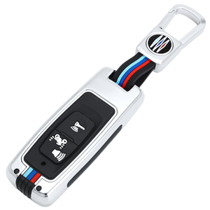 Étui de protection pour clé de voiture en alliage de zinc et gel de silice pour <span class=keywords><strong>Honda</strong></span> Motor PCX 160 Click <span class=keywords><strong>125</strong></span> Vario 208 ADV S Coopy, avec porte-clés et pochette - Product Image 1