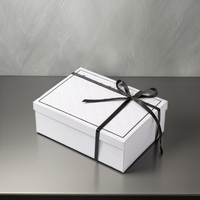 Boîtes cadeaux pliables en carton plat de luxe de 2 mm d'épaisseur avec fermetures magnétiques et pelliculage mat pour parfums, fourrures, chaussettes et expédition personnelle