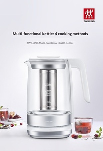 กาต้มน้ำไฟฟ้าอัตโนมัติ <span class=keywords><strong>ZWILLING</strong></span> ENFINIGY จากเยอรมนี สแตนเลสสองชั้น ปลอดภัยต่อสุขภาพ พร้อมส่งฟรี - Product Image 3