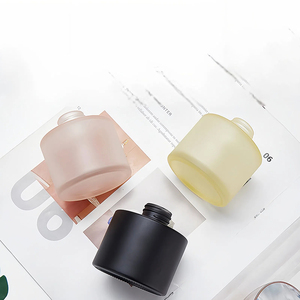 Sang Trọng 120Ml Frosted Thủy Tinh Hương Thơm Khuếch Tán Chai Với Vít Cap Cho Trang Trí Nội Thất Hương Thơm <span class=keywords><strong>Reed</strong></span> Khuếch Tán - Product Image 4