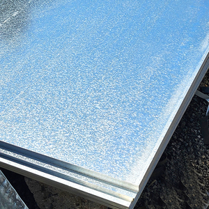 Hoja de bobina galvanizada DX51 Calibre 26 PPGI Servicio de procesamiento de soldadura de <span class=keywords><strong>chapa</strong></span> de acero para techos planos galvanizados - Product Image 3