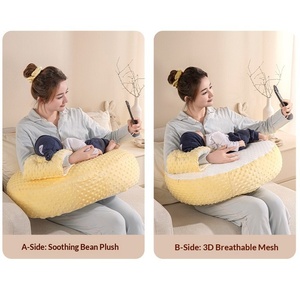 Almohada de Cuña Antirreflujo 2 <span class=keywords><strong>en</strong></span> <span class=keywords><strong>1</strong></span> para Apoyo <span class=keywords><strong>en</strong></span> <span class=keywords><strong>Lactancia</strong></span> y Sueño - Product Image 6