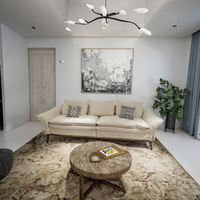 Conjunto de Sofás Modulares de Terciopelo con Diseño Moderno y Tapizado, con Funciones Extensibles y Reclinables para Decoración de Sala de Estar