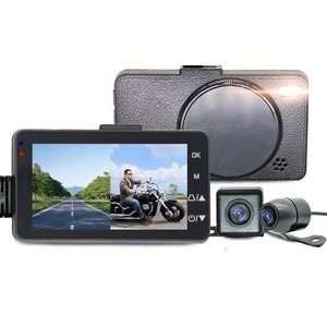 Cámara <span class=keywords><strong>para</strong></span> Motocicleta HD 720P, Impermeable, con Doble Lente, Pantalla Dividida, Grabador de Conducción, Venta al <span class=keywords><strong>Por</strong></span> Mayor - Product Image 4