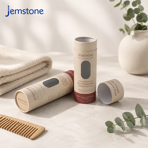 Factory Custom Paper Tube for Conditioning Scalp Treatment Rigid Cardboard Tube Packaging Luxury Cylinder Container <b>Box</b> - Product Image 6
