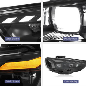 Ensemble de phares <span class=keywords><strong>LED</strong></span> améliorés pour Audi A3 2013-2019 RS5 Style DRL Lentille de projecteur de clignotant séquentiel Plug and Play - Product Image 4