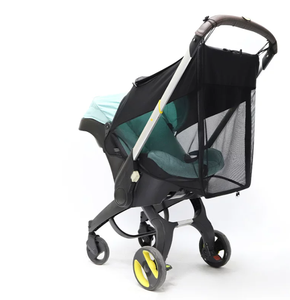 Poussette pliable 4 en 1 à 4 roues en aluminium, de 0 à 36 mois, avec fonction balançoire et siège auto - Product Image 1