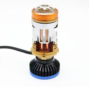 Foco de Faro T8pro H4 9003 con Lente Proyector Bi LED de Triple Color y Láser Compatible con <span class=keywords><strong>Chevrolet</strong></span> Cruze, Toyota Fit - Product Image 1