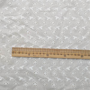 Dentelle française 100% coton soluble dans l'eau, motif géométrique, broderie traditionnelle de luxe vintage, 120 cm pour textiles de maison - Product Image 3