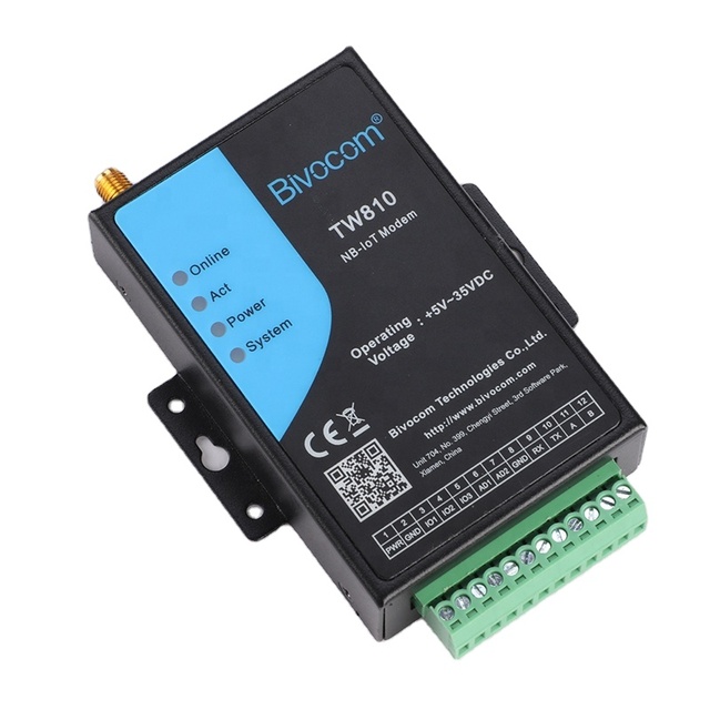 Bivocom Modbus MQTT LTE CAT M1 SMS Alarm Cellular Modem GPRS IP Modem GSM Data Receiver RS-232/Rs485 Interfaces CE/FCC Certified