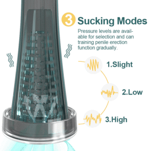 Mannelijke 3 Zuigende Vacuüm Elektrische Penis Pomp Vibrator Masturbator Cup Cock Penis Vergroting Trainer Volwassen Seksspeeltje Voor Mannen - Product Image 2