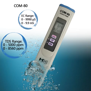 เครื่องวัดค่า TDS ดิจิตอล COM-80 เครื่องทดสอบค่า EC ความแม่นยำสูง สำหรับตรวจสอบคุณภาพน้ำในสระว่ายน้ำ ราคาประหยัด คุ้มค่า เครื่องวัด EC/TDS - Product Image 1
