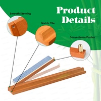 Support magnétique pour tuiles de Mahjong de 18 pouces en bois de pin, avec plateau de rangement et support pour les joueurs de Mah-Jongg
