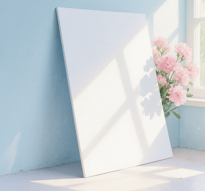 White Coated Cardboard Stock Recyclable Various Width Hard Paper 180g-300g for Packaging