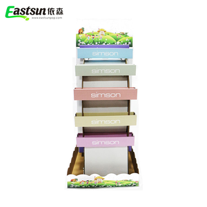 Présentoir personnalisé en carton ondulé pour magasin Service de personnalisation en usine - Product Image 3