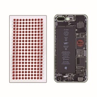 Autocollant Indicateur de Dommages Sensible à l'Eau Changeant de Couleur Garantie du Produit Irréversible Personnalisée pour Téléphone