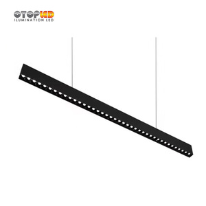 Giảm Giá Đèn Chiếu Sáng Tuyến Tính Cho Dự Án Văn Phòng Hiện Đại Đèn Lót <span class=keywords><strong>LED</strong></span> Treo Lên Xuống Bề Mặt - Product Image 5