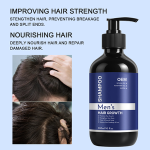 Shampooing professionnel pour la croissance des <span class=keywords><strong>cheveux</strong></span>, antipelliculaire, renforçant la kératine, shampooing pour hommes, <span class=keywords><strong>cheveux</strong></span> clairsemés, hommes - Product Image 2