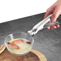 Pince à platine chauffante en acier inoxydable, résistante à la chaleur, antidérapante, pour servir et cuisiner