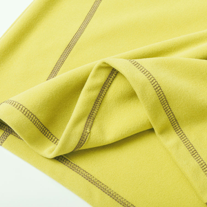Kaos Lapisan Dasar Lengan Panjang Kontras Warna Tebal Hangat Berbahan Fleece Dua Sisi untuk Luar Ruangan - Product Image 6