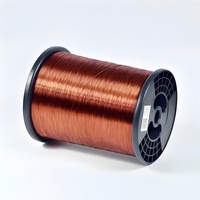 Fil de cuivre émaillé nu ultra-fin de qualité supérieure 0,06 mm 0,08 mm en polyimide pour bobinages de transformateurs industriels de précision