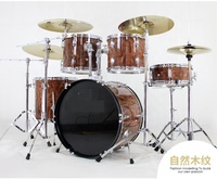 Weifang Rebon 5 Drums 4 Cymbals Acoustic Drum Kit Drum Set