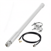 ANNXIN 915MHz LoRaWAN Kit Antena Fiberglass N ke Braket Kabel SMA Outdoor High Gain untuk IoT Gateway Grosir