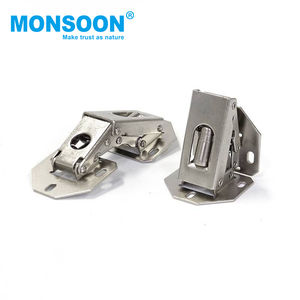 Monsone <span class=keywords><strong>armadio</strong></span> hardware <span class=keywords><strong>ponte</strong></span> <span class=keywords><strong>a</strong></span> forma di mobili idraulico cerniera nichelatura rana cerniera per mobili armadi - Product Image 6