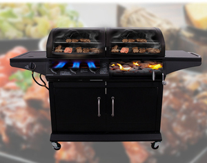 <strong>New</strong> Arrival Smoker Outdoor Kitchen Barbeque,Barbecue Large Cooking Area Heavy Duty Vertical Rotisserie <strong>Gril</strong>/