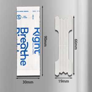 Bandelettes nasales <span class=keywords><strong>anti</strong></span>-ronflement BreatheRight en tissu non tissé pour le sport, expansion physique, sommeil, vente en gros transfrontalière - Product Image 6