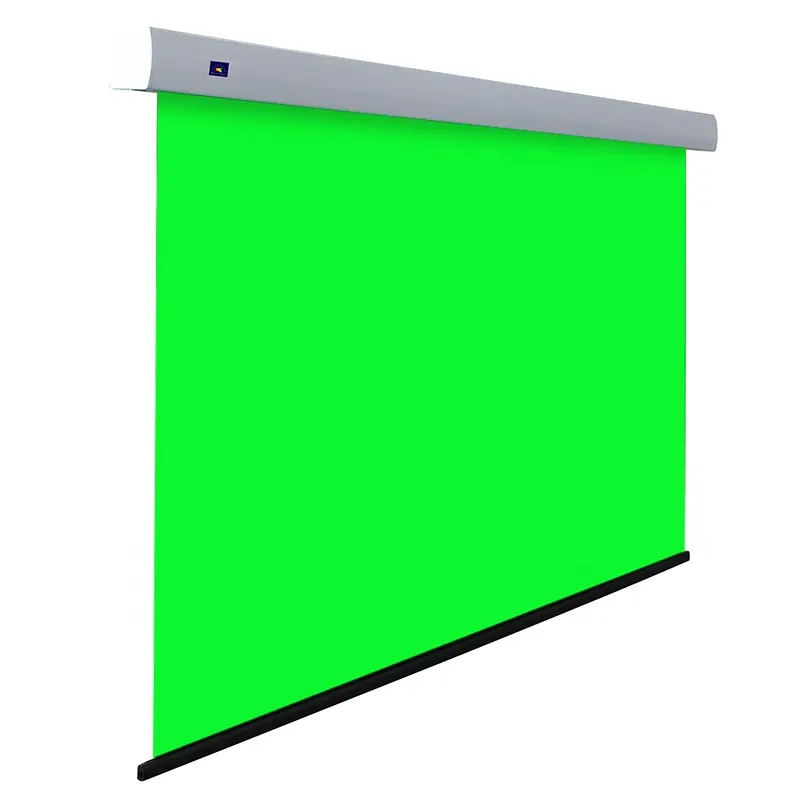 3320x1867mm sfondo verde motorizzato drop down green screen photography back ground cloth con telecomando