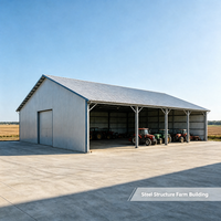 Poulailler préfabriqué moderne en structure acier avec ossature en acier galvanisé pour la production de poulets de chair et de poules pondeuses