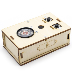 Wooden Recording Machine <b>Model</b> <b>Kit</b> For Kids Steam Education 7-9 Years Old Assembly Toy - Product Image 1