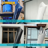 Dekorative Fensterfolie Gebäudeglas Buntglas Geätzte Mattierte Sichtschutzfolie Kundenspezifisches Musterdesign Großhandel OEM China