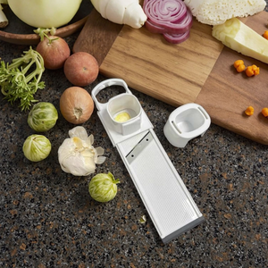 Wholesale Wholesale High Quality Stainless Steel Blade Garlic Slicer PP Kitchen Cutter Tool Home Use Metal Peelers <b>Press</b> <b>Fruit</b> - Product Image 2
