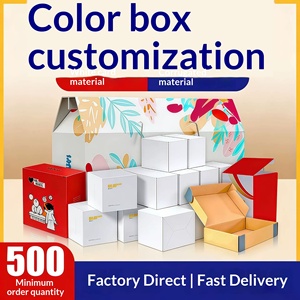 Cajas de Cartón Corrugado Impresas Personalizadas, Embalaje de Cartulina a Color, Venta al Por Mayor - Product Image 3