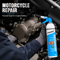 PINSU Silikon RTV Tahan Panas Pembuat Gasket Tahan Minyak Tahan Air Sealant untuk Perbaikan Gasket Mesin Otomotif