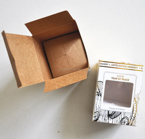 Tùy Chỉnh Có Thể Tái Chế Nến Giấy Hộp Quà Tặng Có Thể Gập Lại Và UV Tráng Với Logo Varnishing Lợi Thế Rỗng Nến Bao Bì - Product Image 5